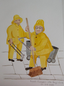 CC. after Beryl Cook. 10.20 Road Sweepers.JPG
